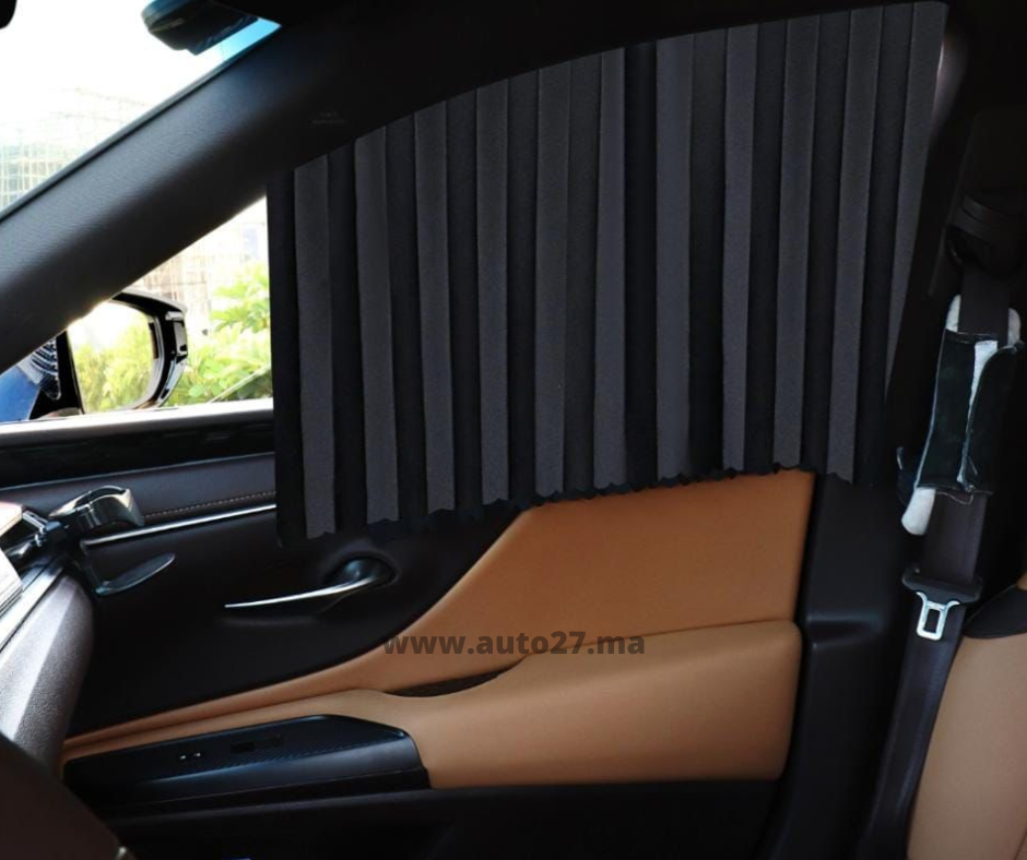 Rideaux coulissants 2 pièces « Choisissez avant ou arrières »