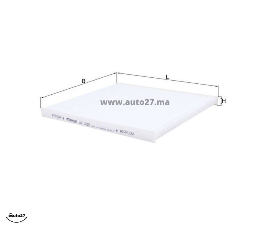 Filtre de climatisation / filtre d'habitacle HYUNDAI ACCENT / KIA RIO