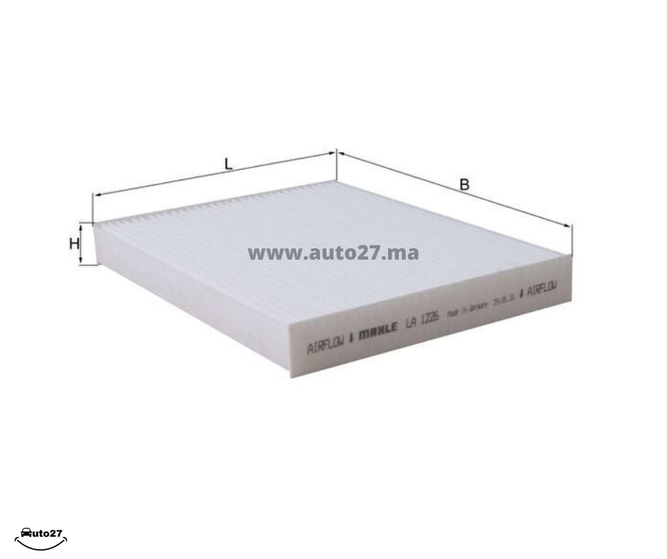 Filtre de climatisation / filtre d'habitacle FIAT DOBLO 1,3 MJT 2005+