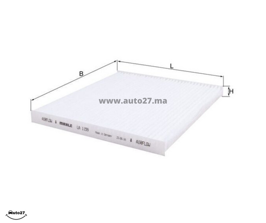 Filtre de climatisation / filtre d'habitacle JEEP CHEROKEE 2,0 2013+