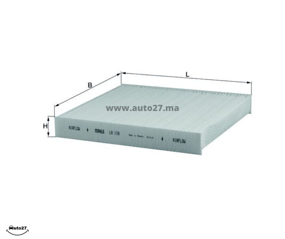 Filtre de climatisation / filtre d'habitacle NISSAN X-TRAIL / HONDA CIVIC