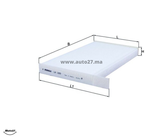 Filtre de climatisation / filtre d'habitacle RENAULT FLUENCE