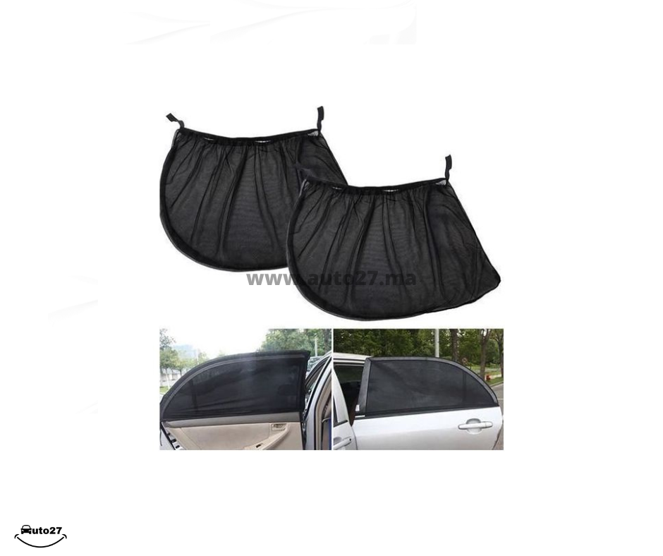 Pare Soleil Voiture arrière , Chaussette, 2 pièces STD