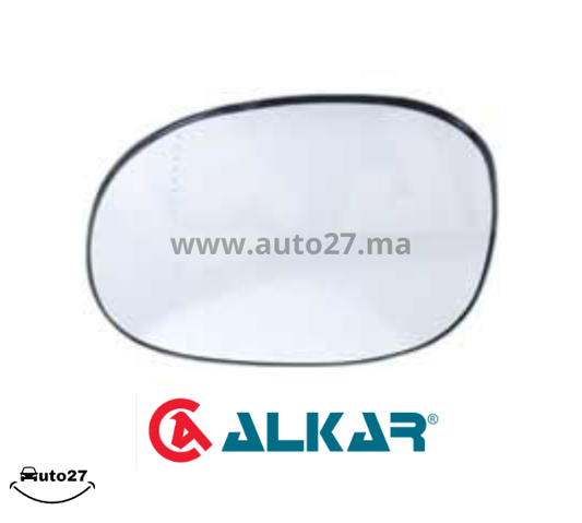 GLACE RETROVISEUR PEUGEOT 206 (GAUCHE)