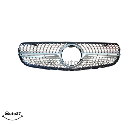 CALANDRE DIAMANT POUR MERCEDES GLC X253 ET C253 PHASE 1 DE 06/2015 À 03/2019