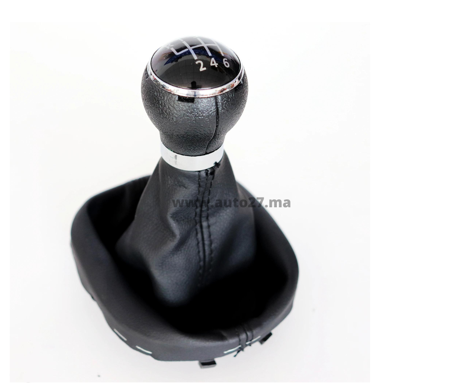 POMMEAU LEVIER DE VITESSE VOLKSWAGEN CADDY / TOURAN 2005 - 2009 5 VITESSES ET 6 VITESSES